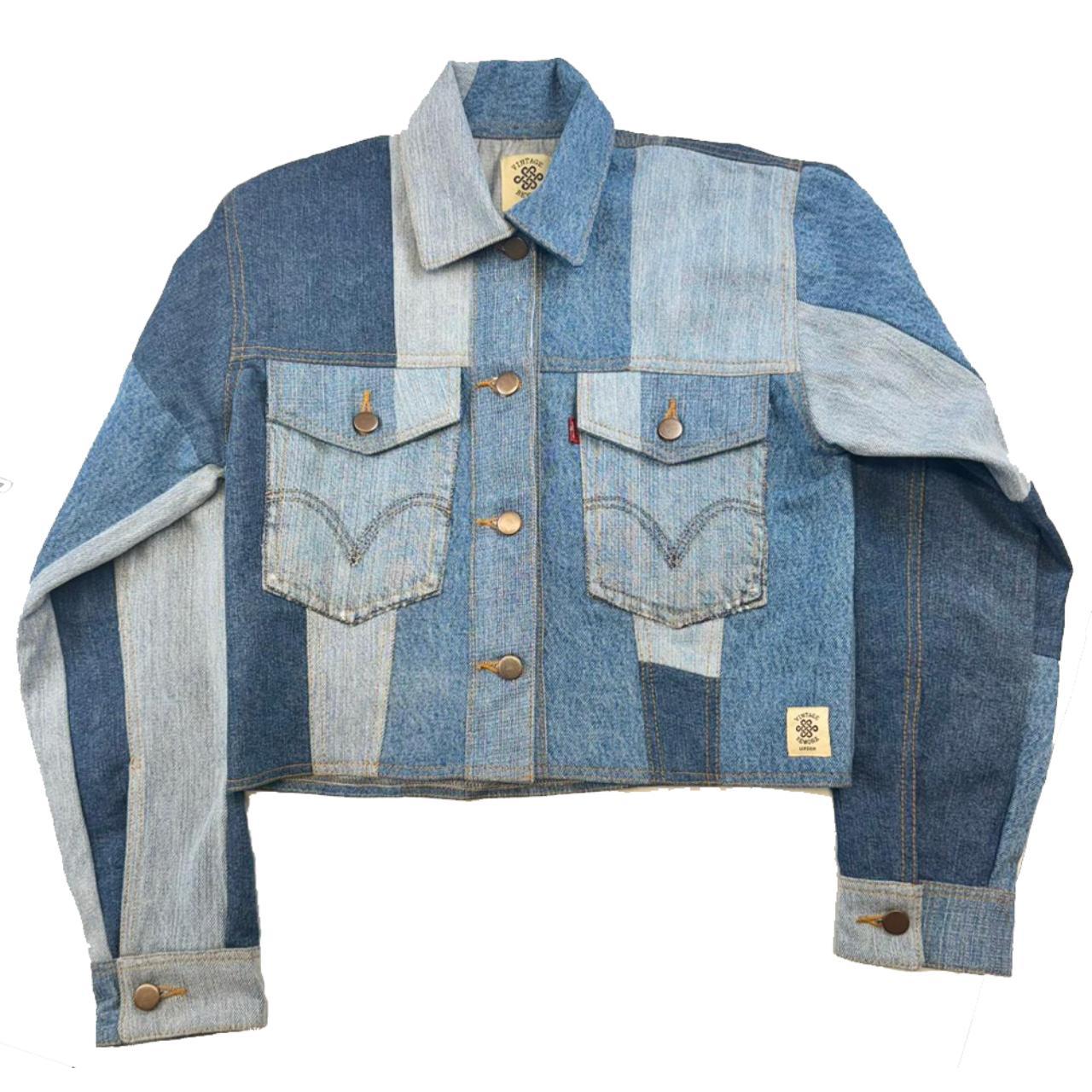 Reworx Patch Cropped Jacket