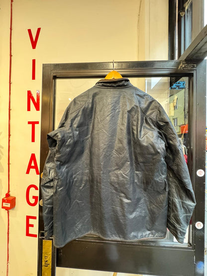 Polo by Ralph Lauren Large Black Leather Outerwear Jacket